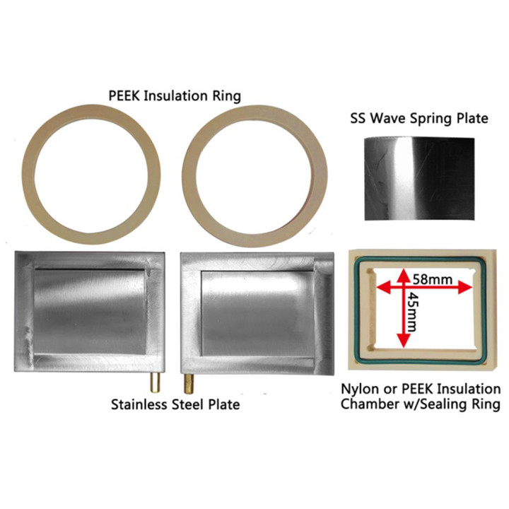 Pressure Controlled Split Pouch Cell