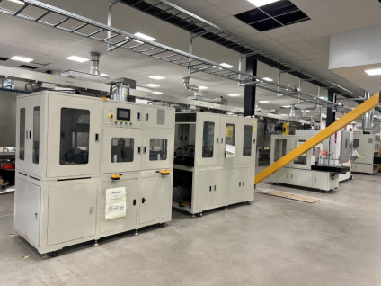 TMAX Successfully Installs Prismatic Cell Production Line in Europe